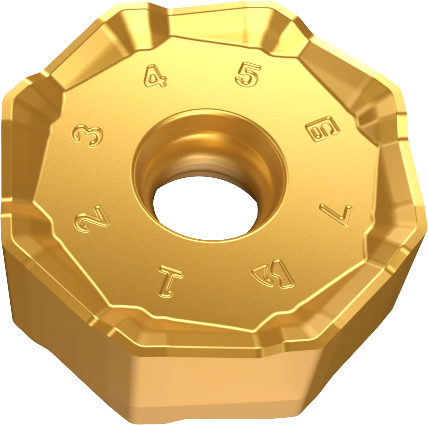 ONKU-HR carbide milling insert catalog 3D reference